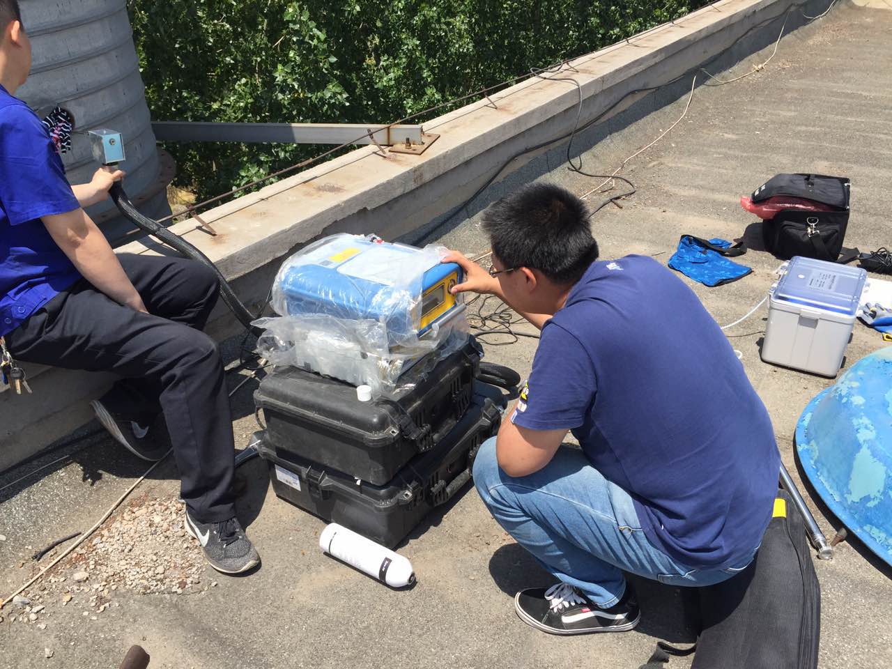 便携式甲烷、非甲烷和总烃检测仪山东地方标准测试